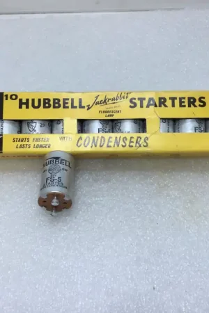 Hubbell FS-5 Starters 10 Neostart with Condenser For Fluorescent Lamp Starter Buy Today
