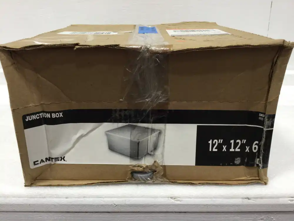 Cantex R5133713 12 x 12 x 6 Junction Box Direct From Manufacturer