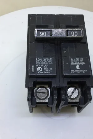 Siemens/ITE/Gould Q290 90 Amp 2 Pole 120/240V Type QP Circuit Breaker Flash Sale