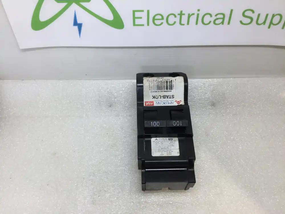 American FPE Type 2P100 2 Pole 100 Amp 240V NA2100 Circuit Breaker Sale