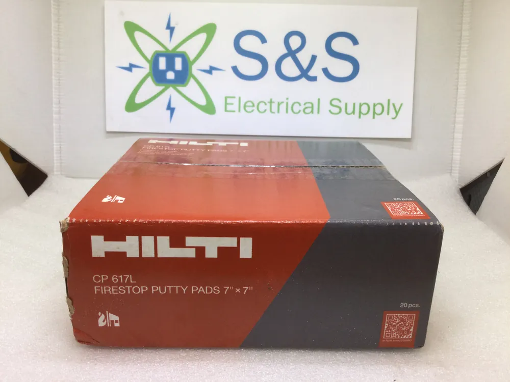 Hilti CP 617L Firestop Putty Pads 7” x 7" Get Yours