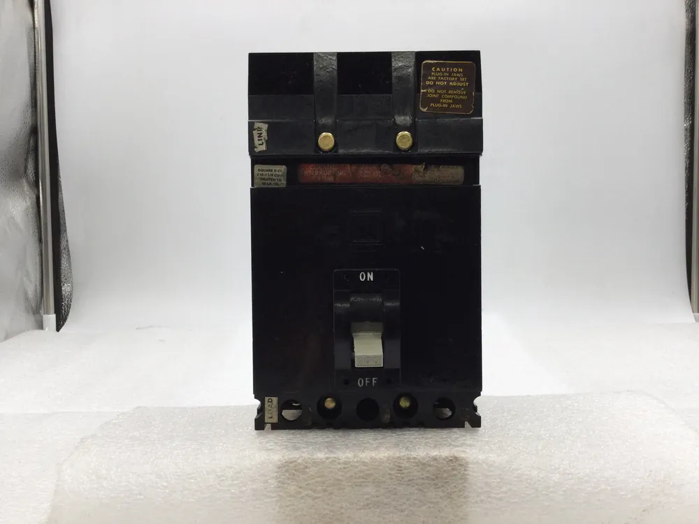 Bargain Square D FH36100 100 Amp 600 VAC 3 Pole I-Line Circuit Breaker