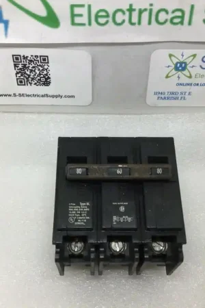 Grab Now Siemens B380 3 Pole 80 Amp 240 Volt Type BL Circuit Breaker