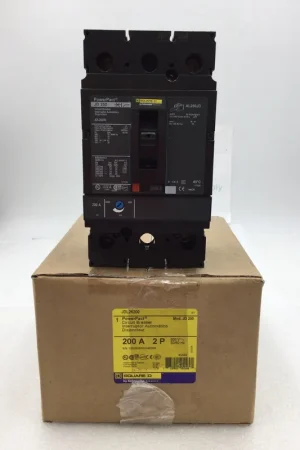 Best Choice Square D JDL26200 200 Amp 2 Pole 600V PowerPact Circuit Breaker