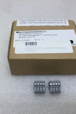 Order Now Automation Direct C0-4TB Replacement Click 24 VDC Power Terminal for Programmable Controller
