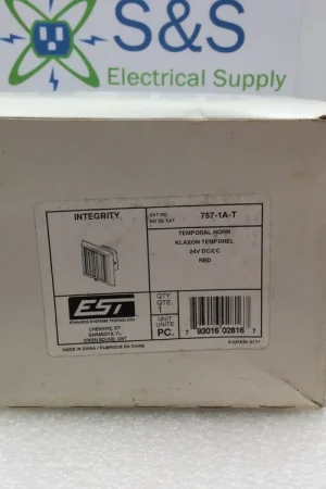 Professional Grade Edwards/EST 757-1A-T 24 VDC Wall Mount Temporal Horn
