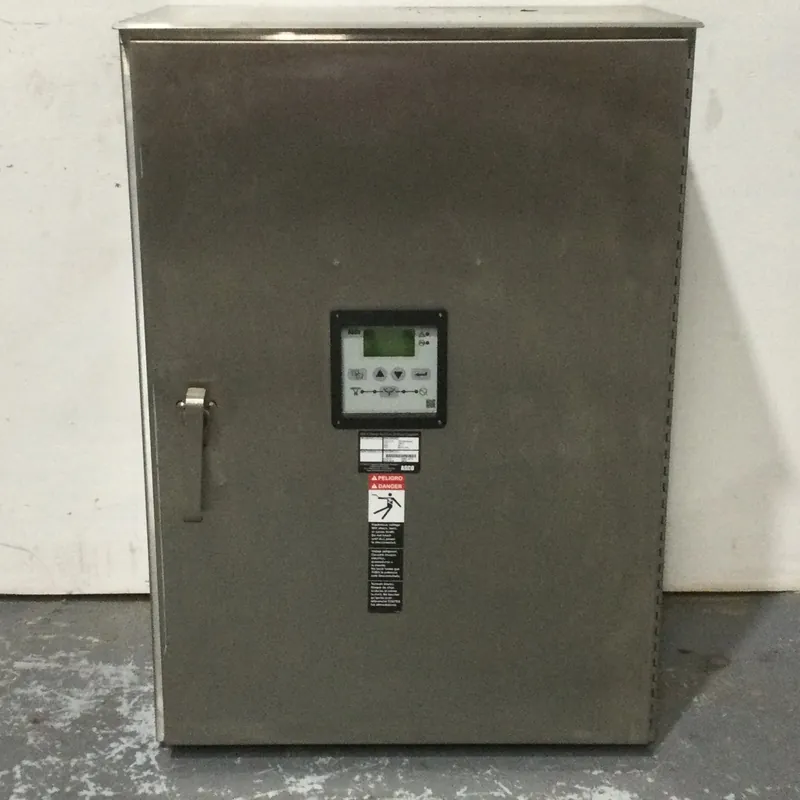 Buy Online Asco J03ATSA30400NGXF 400 Amp 480V 3ph Transfer Switch Nema 4x Stainless steel