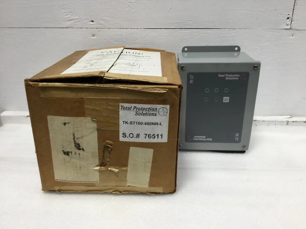 Today Only Total Protection TK-ST160-480NN-L 480 VAC 3 Pole Type 1 Surge Protection Device