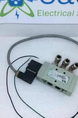 Numatics L23BA4520 120V Line Mounted Solenoid Valve Air Control Valve 24VDC (Please See Photos) Genuine