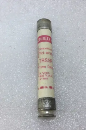 Gould/Shawmut Tri-onic TRS5R 5 Amp 600V Time Delay Class RK5 Fuse Buy Online
