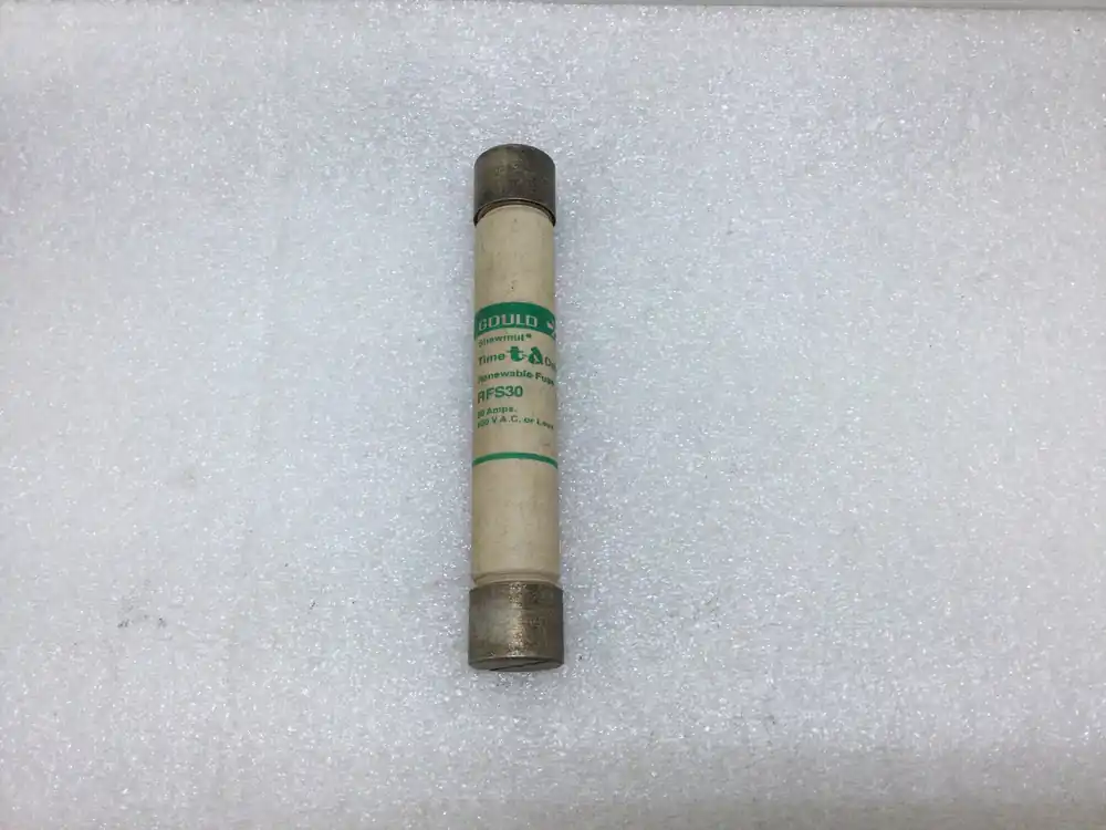 Shawmut RFS-30 30 Amp 600V Renewable Time Delay Fuse Flash Sale