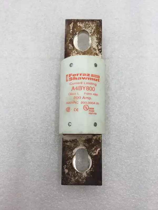Buy Today Shawmut A4BY800 800 Amp Form 480 Class L Fuse 600 VAC 200,000 IR