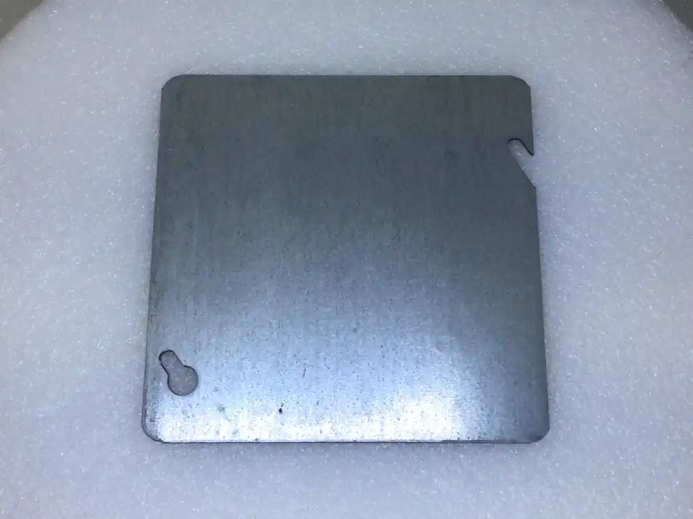 Limited Time Mixed Brands 4-11/16" Square Electrical Box Blank Cover Plate