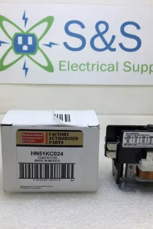 Popular Hartland Controls HN51KC024 30 Amp 2 Pole 240-600 VAC Contactor w/24 VAC Coil
