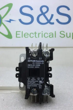 Buy Today Zettler Controls XMC0-251-EBBB 25 Amp 2 Pole 277V IEC Contactor Coil