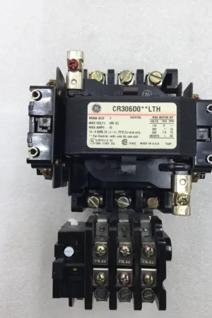 Flash Sale GE CR306D0**LTH 45 Amp 115-575 VAC 10-25 HP Motor Starter with 120 VAC Coil