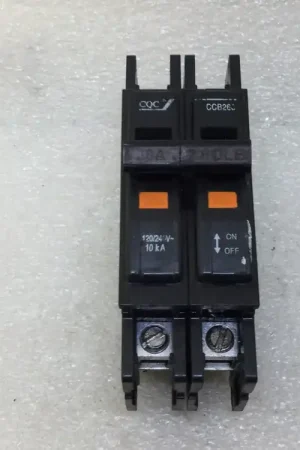 CQC CCB260 30 Amp 2 Pole 120/240V Circuit Breaker w/ Din Rail Wholesale
