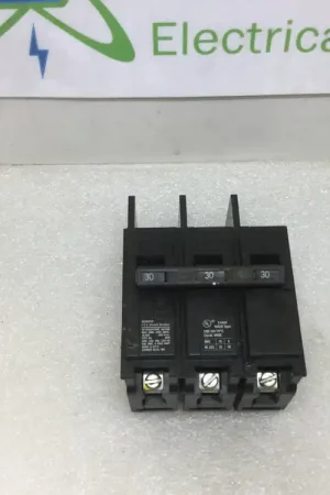 Final Sale Siemens/ITE/Gould BQ3B030 30 Amp 3 Pole 240V Type BQ Circuit Breaker
