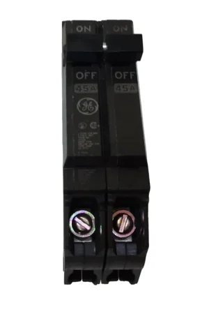 Free Shipping GE/General Electric THQP245 45 Amp  2 Pole 240V Circuit Breaker