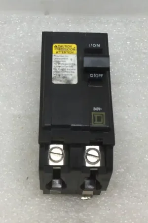 Super Sale Square D QO200 60 Amp 2 Pole 240V Circuit Breaker - Yellow Face