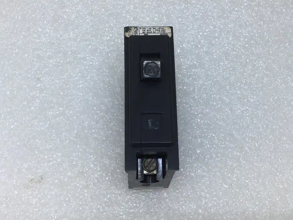 Westinghouse HQP1020 20 Amp 1 Pole 120/240V Circuit Breaker Buy Online