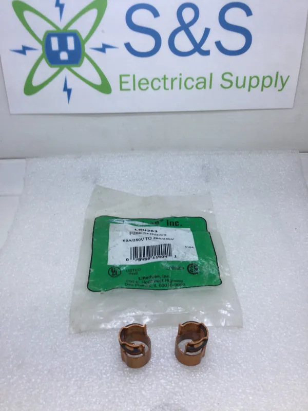 Littlefuse LRU263 Class R Fuse Reducer 60 Amp/250 VAC to 30 Amp/250 VAC 2 Per Pack Affordable