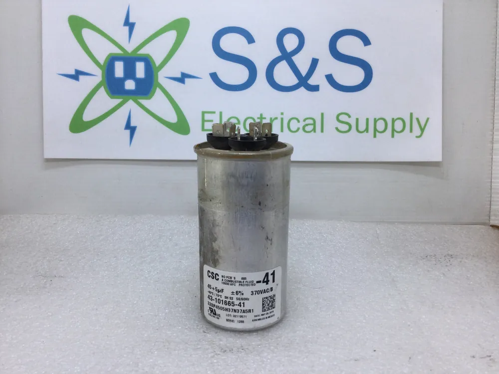 CSC Capacitor 45+5.0uf +/-6% 370Vac/B Reduced Price