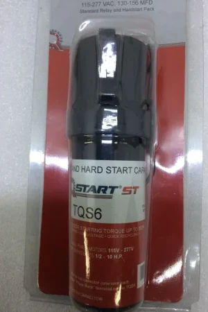 Packard TQS6 Torqstart 115-277 Vac 130-156 MFD Standard Relay And Hard Start Capacitor Hot Deal
