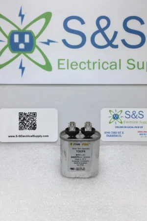 Trusted Brand Titan Pro TOCF5 5mfd+5% 440/370vac 60/50hz Motor Run Capacitor