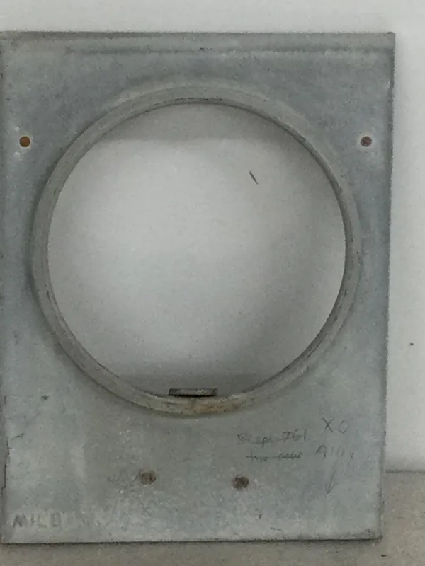 Shop Now Milbank Nema 3R Ring Type Meter Cover with Back Latch 10 1/2" x 8"