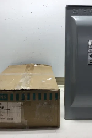 Direct From Factory Siemens HNF363R Rainproof Heavy Duty Non-Fusible Safety Switch 100 Amp 3 Pole 600 VAC Nema3R Rated