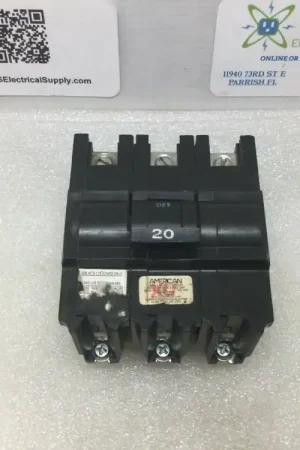 American Brand FPE NB320 3 Pole 20 Amp Bolt in Circuit Breaker Popular