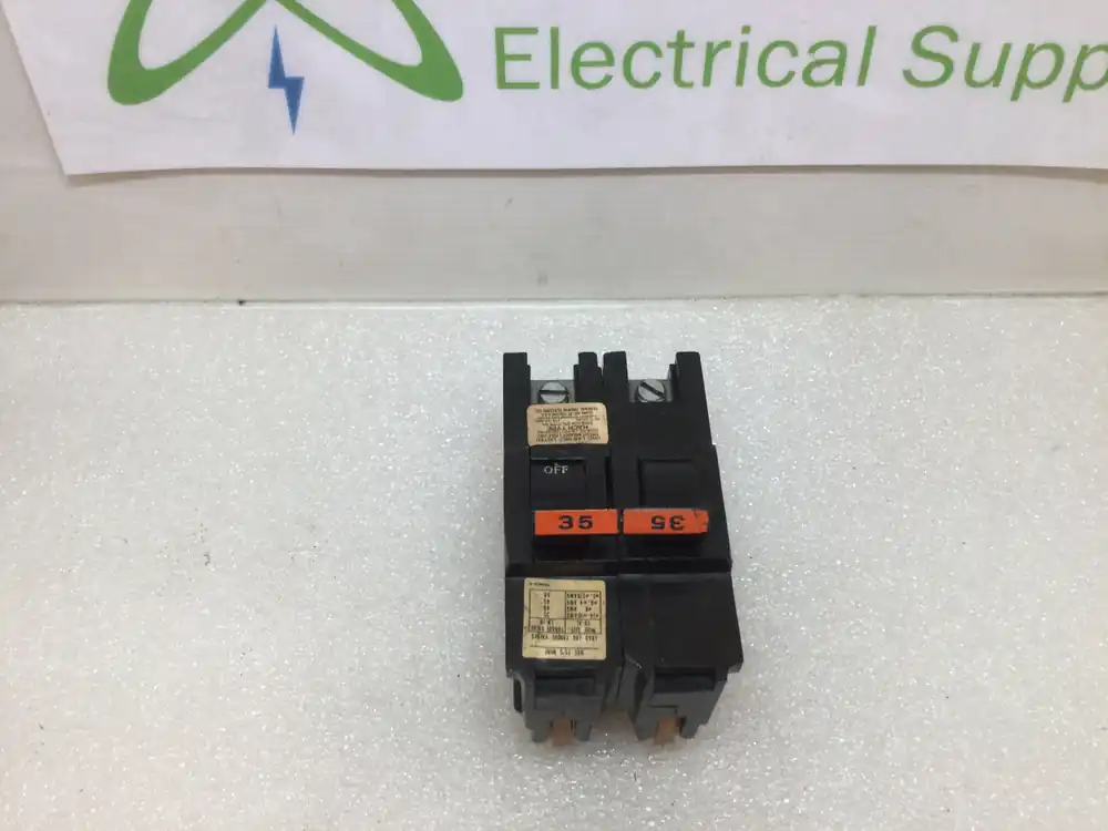 Seasonal Sale FPE Federal Pacific Stab-Lok NA235 35 Amp 2 Pole Circuit Breaker