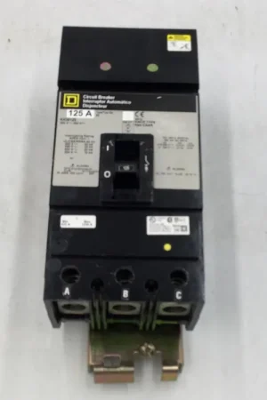 Budget Square D KH36125 125 Amp 3 Pole 480/600v Type KA I Line Circuit Breaker