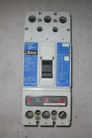 Westinghouse Hjd3250f W/Jt3175t Trip Circuit Breaker, 3-Pole 250amp, 600v 65k Hassle-Free Returns