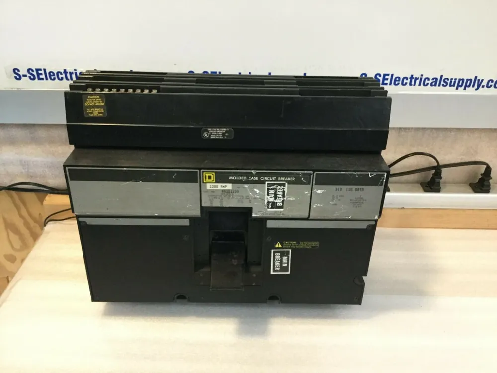 Genuine Square D NA361200 Type NA Thermal-Magnetic Circuit Breaker 3 Pole 1200 Amp 600v