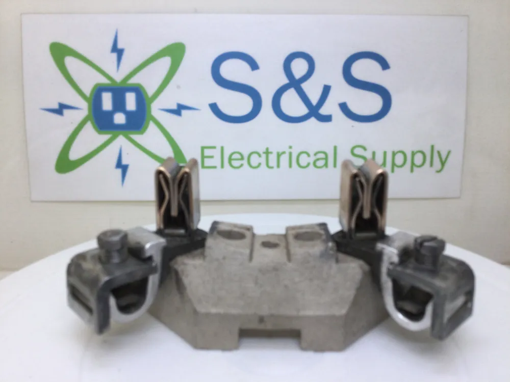 B&C Porcelain Meter Socket Replacement Block 100-200 Amp - Cream Base Reduced Price