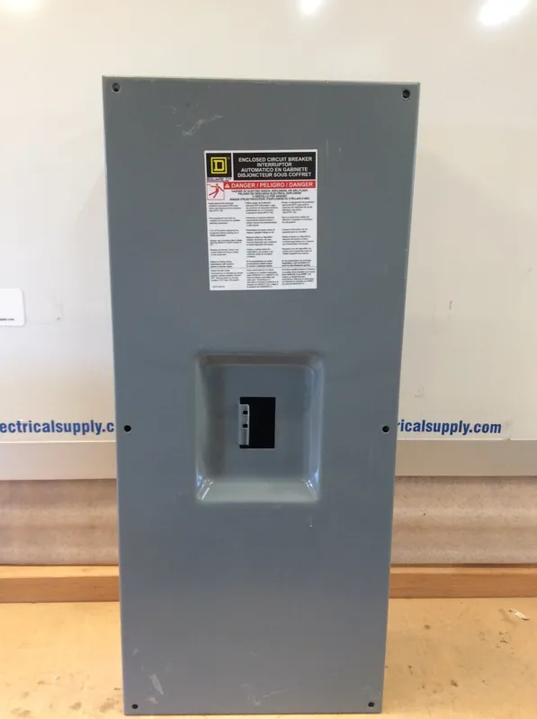 Direct From Factory Square D KA225S Nema1 225A 600VAC Max Circuit Breaker Enclosure Type KA or FA