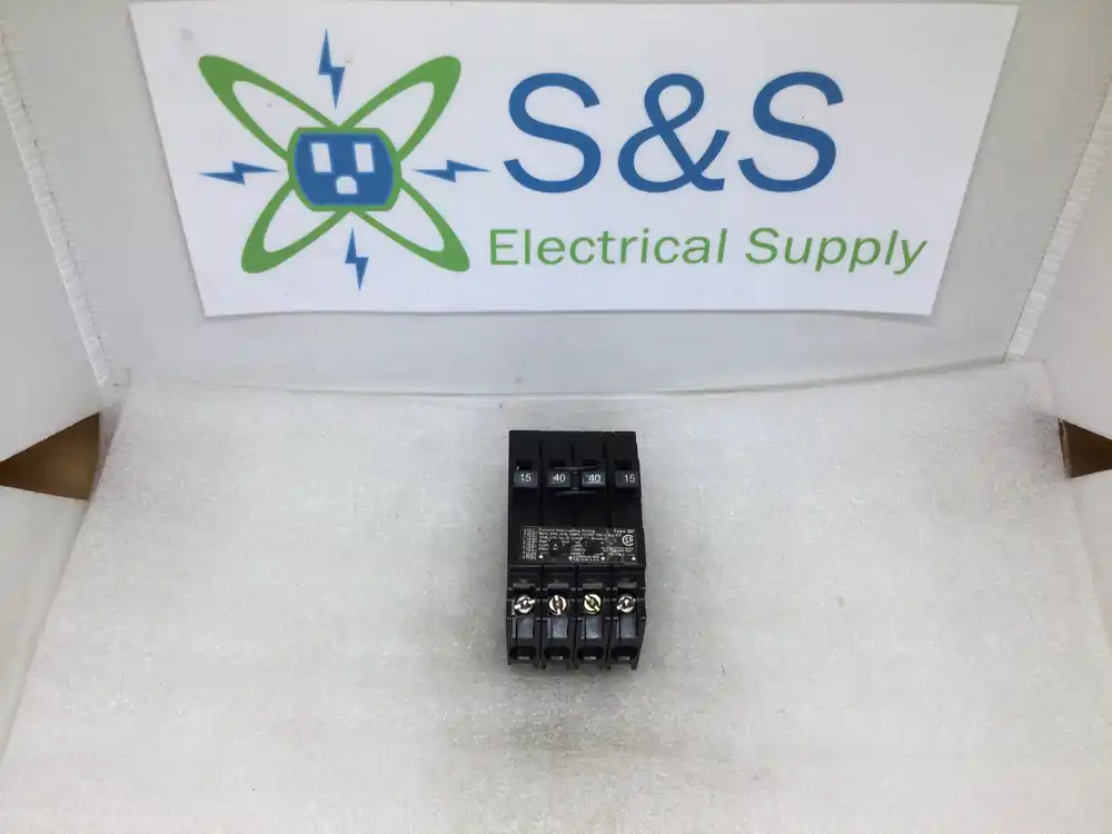 Certified Siemens Q21540CT 2 Pole 120/240vac 2-15a/2-40a Quad Style Circuit Breaker