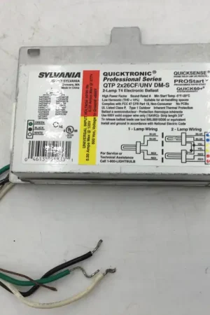 Holiday Sale Sylvania Quicktronic Professional Series QTP 2x26CF/UNV DM-S 2-Lamp T4 Electronic Ballast
