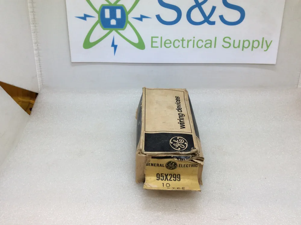 Buy Online General Electric 95X299 Flourescent Lamp Starter Socket 10 Pack (New Open Box)