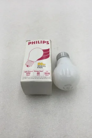 Limited Offer Philips A15 60 Watt Ceiling Fan Incandescent Light Bulb 570 Lumens