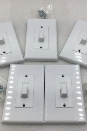 Get Yours Lot Of 5 Hubble Taymac Mw2570 Masque 1 Gang Wall Switch