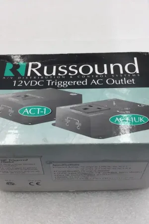 Fan Favorite Russound ACT-1 120VAC - 12VDC Triggered AC Outlet