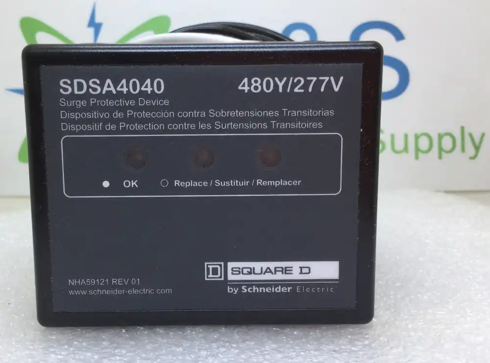 Limited Edition Square D SDSA4040 3 PH 50/60Hz 277/480V Surge Protective Device