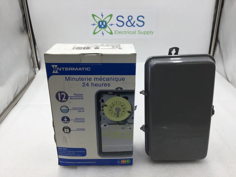 Price Cut Intermatic T103R 40 Amp DPST 24-Hour Outdoor Rated Time Switch