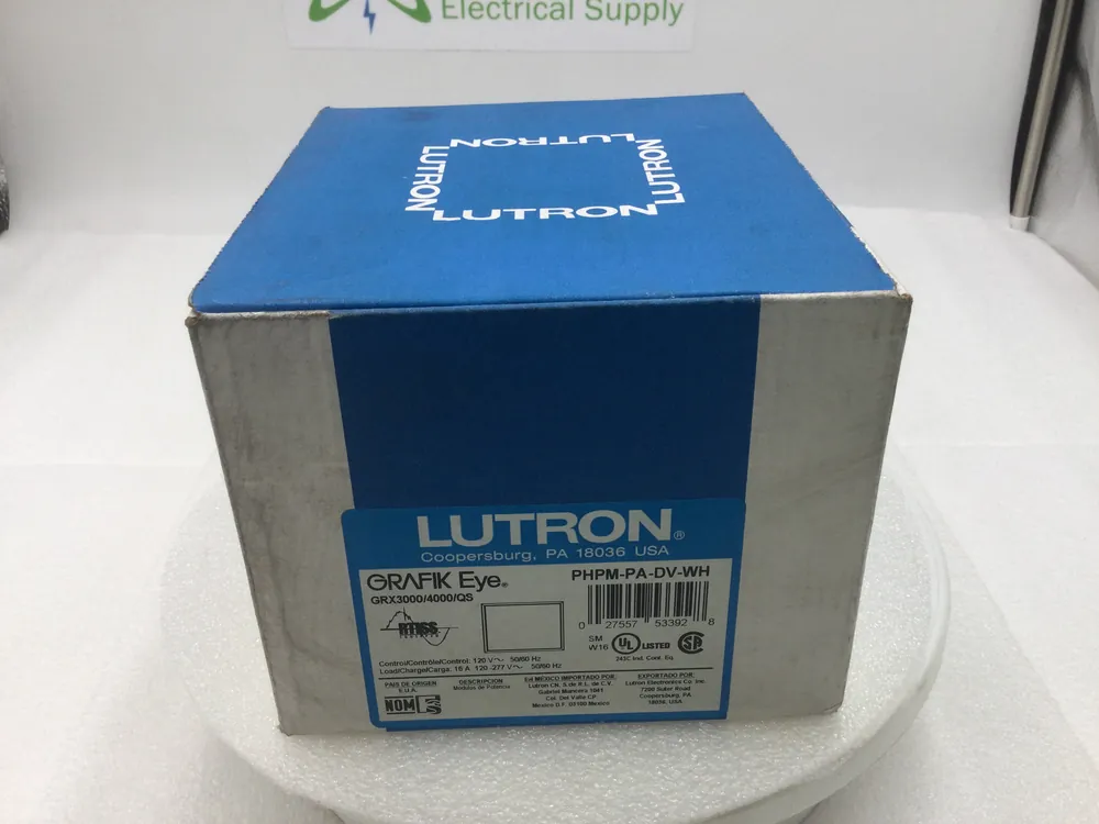 Lutron PHPM-PA-DV-WH Grafik Eye Phase-Adaptive Power Module One Day Deal