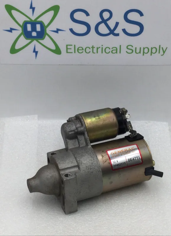 Generac 0E4271 Delco SD80 12V Starter for 12Kw-15Kw Units Low Price