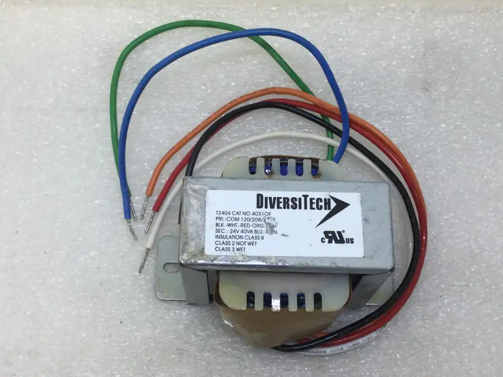 Money Back Guarantee DiversiTech 4031 OF Transformer 120/208/240 VAC Primary 24 VAC 40 VA Secondary