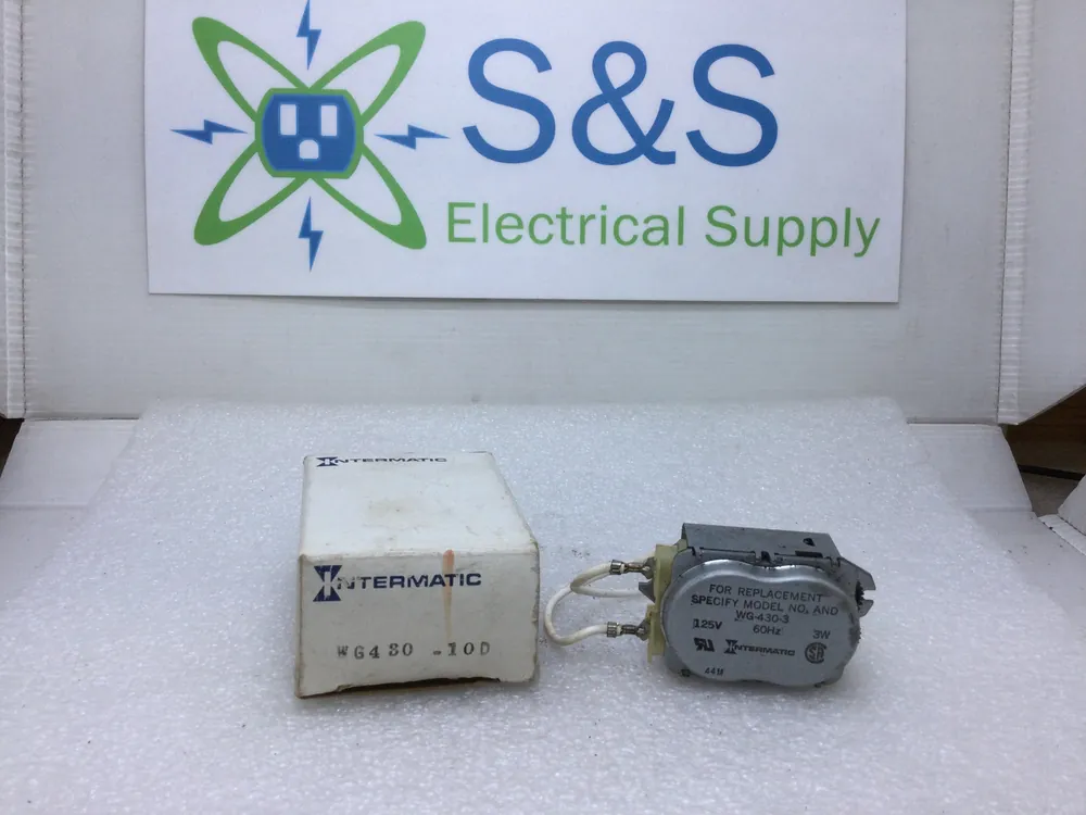 Intermatic WG430-3 Time Clock Timer Motor 125V 60Hz 3 Watts Top Rated